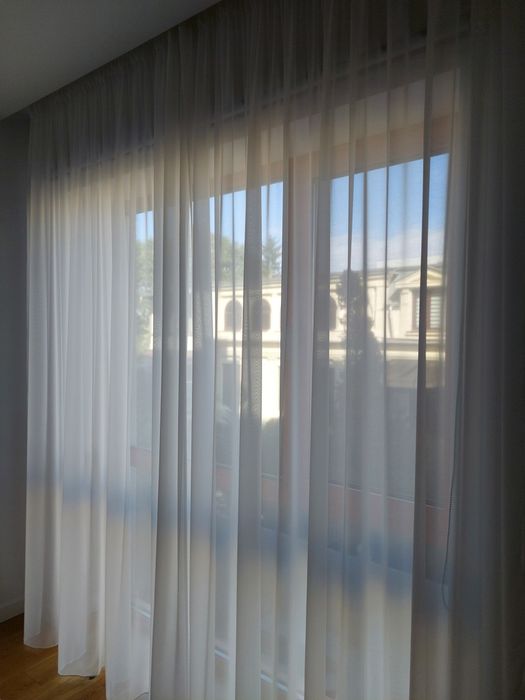 2 Perdele înălțime mare. 2 Șine aluminiu.