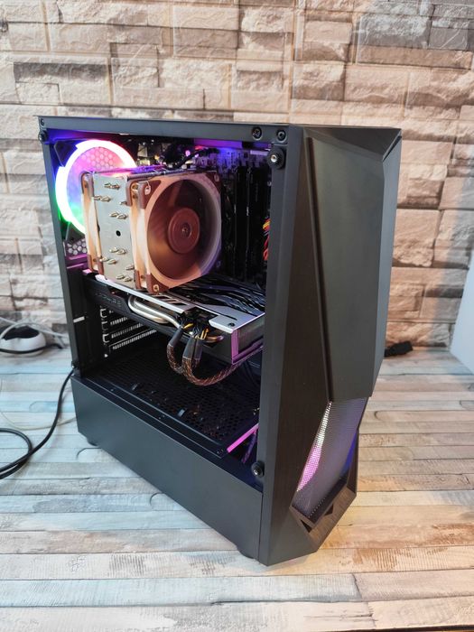 Calculator/ PC Gaming / Office – i5 7400 + RX 580 8GB + Monitor AOC