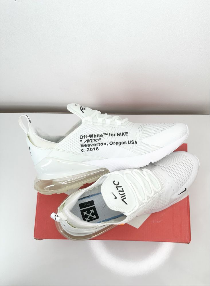 Nike Air Max 270 OFF -WHITE (45)Маратонки