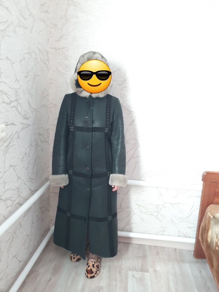 Продам кожаную дублёнку.