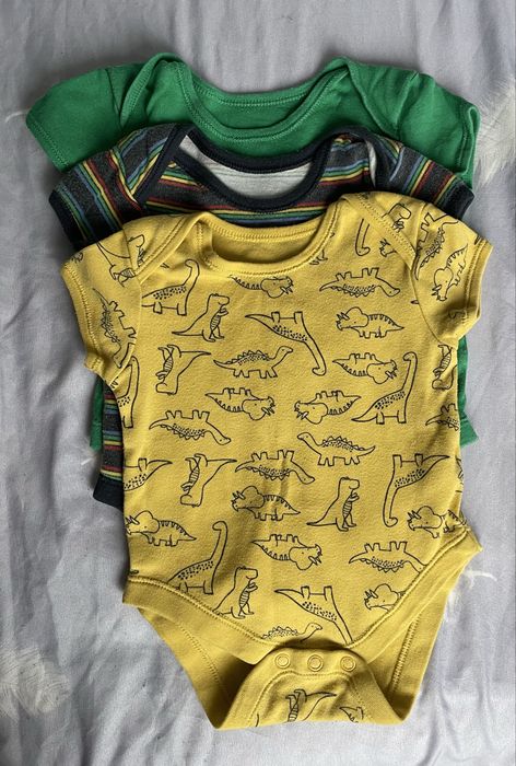 George Primark Бодита с къс ръкав 10бр. за бебе момче - 3-6месеца