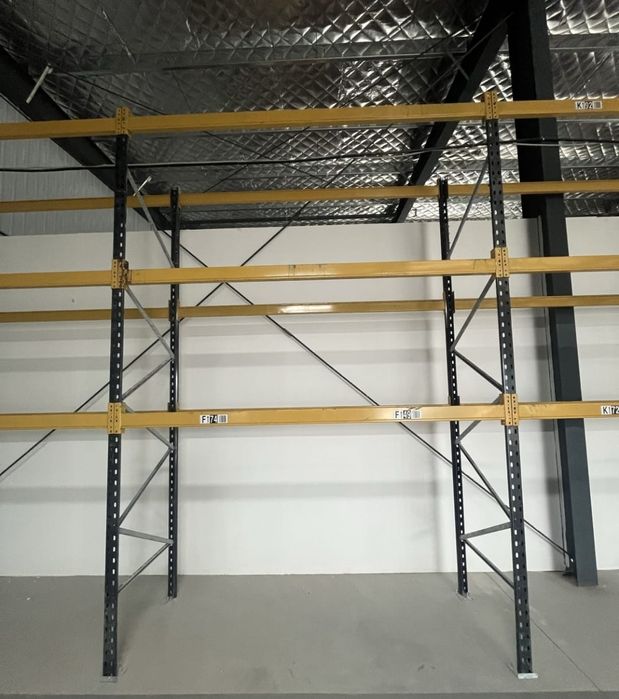 Rafturi metalice depozitare paleti industriale 245