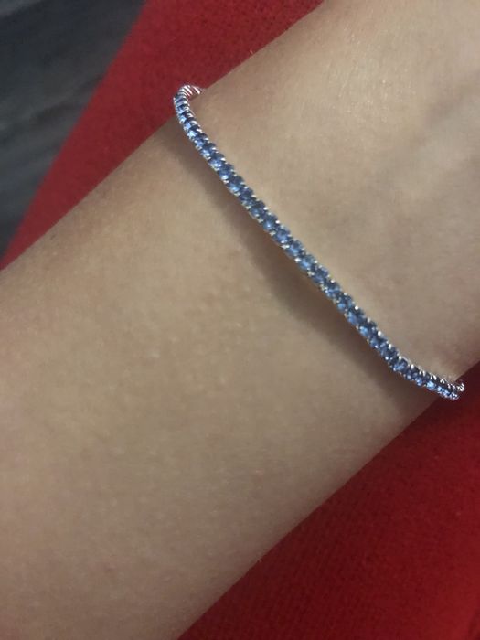 Bratara Tennis regal blue 3 mm