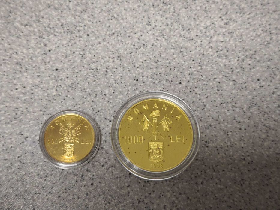Set monede aur BNR - 150 de ani de la Revoluţia Română de la 1848