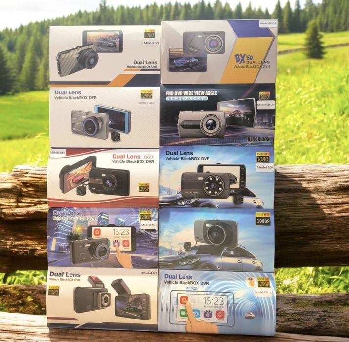 Видеорегистраторы с 2-мя и 3-мя камерами