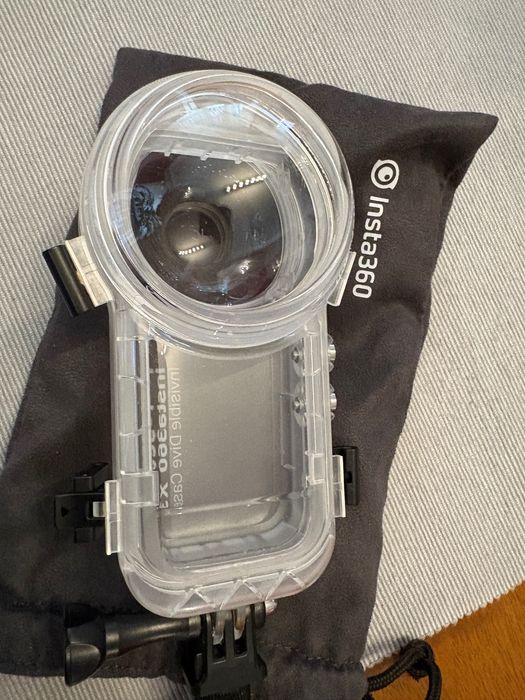 Insta360 x3 - pachet complet + carcasa subacvatica originala