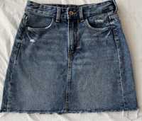 Fusta scurta denim H&M masura XS -34