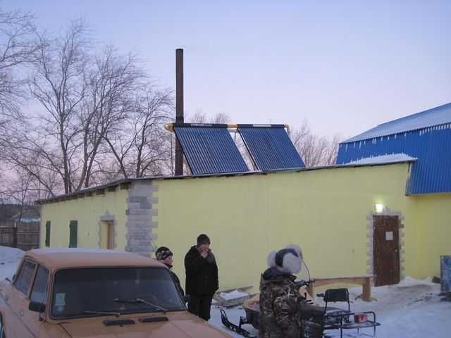 Солнечные нагреватели воды