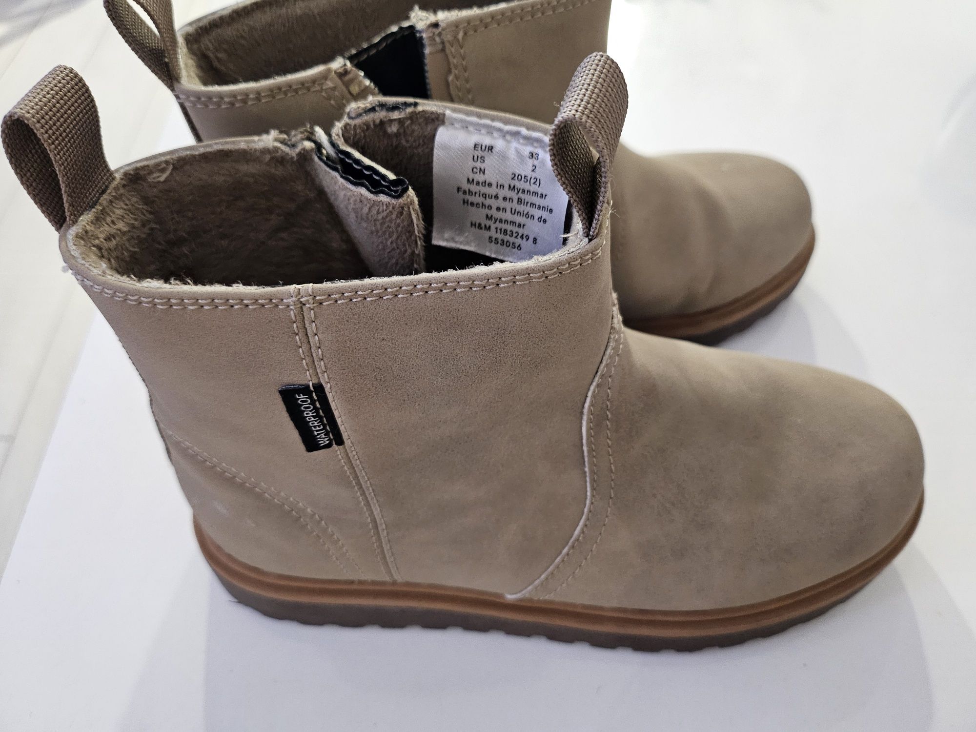 Детски боти/ботуши за момиче h&m 33 номер
