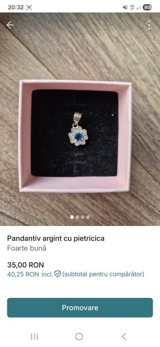 Vand bijuterii din argint