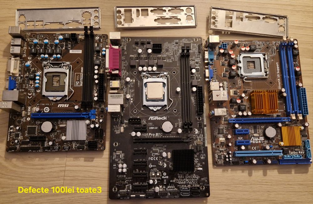 Placi de baza socket 775