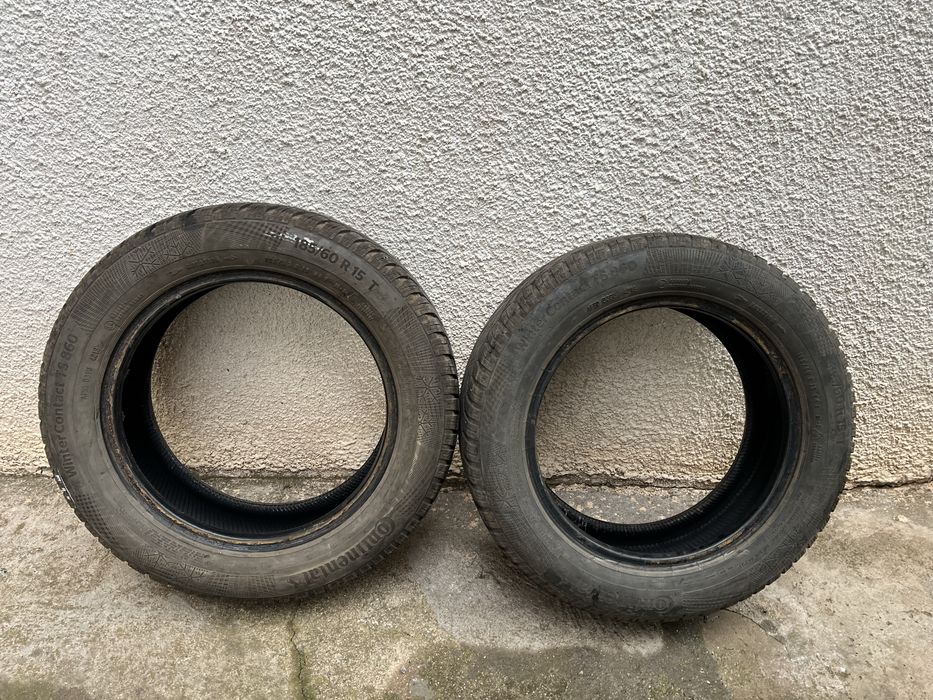 Зимни гуми Continental 2 броя 185/60R15