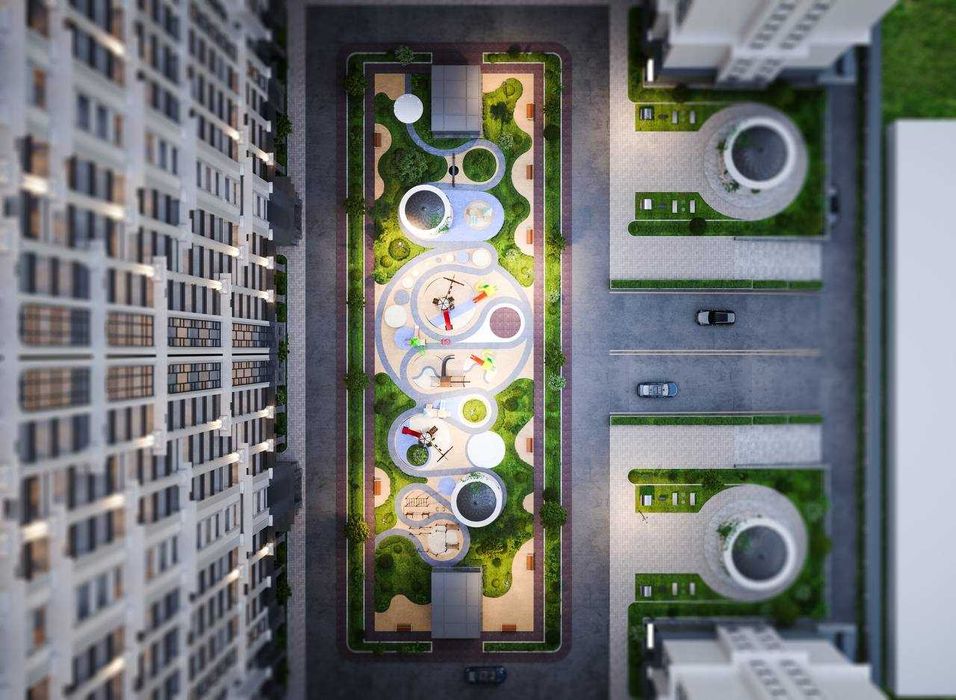 ЖК Венеция ТР Малика мечеть Минор 3-комн 8/25 70 м² коробка сдача 2027