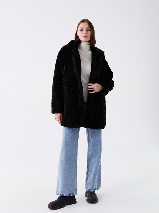 Пухено палто не е носено, без етикет 29лв