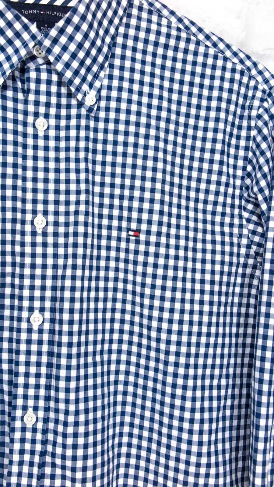 Tommy Hilfiger Оригинална мъжка риза с дълъг ръкав размер М