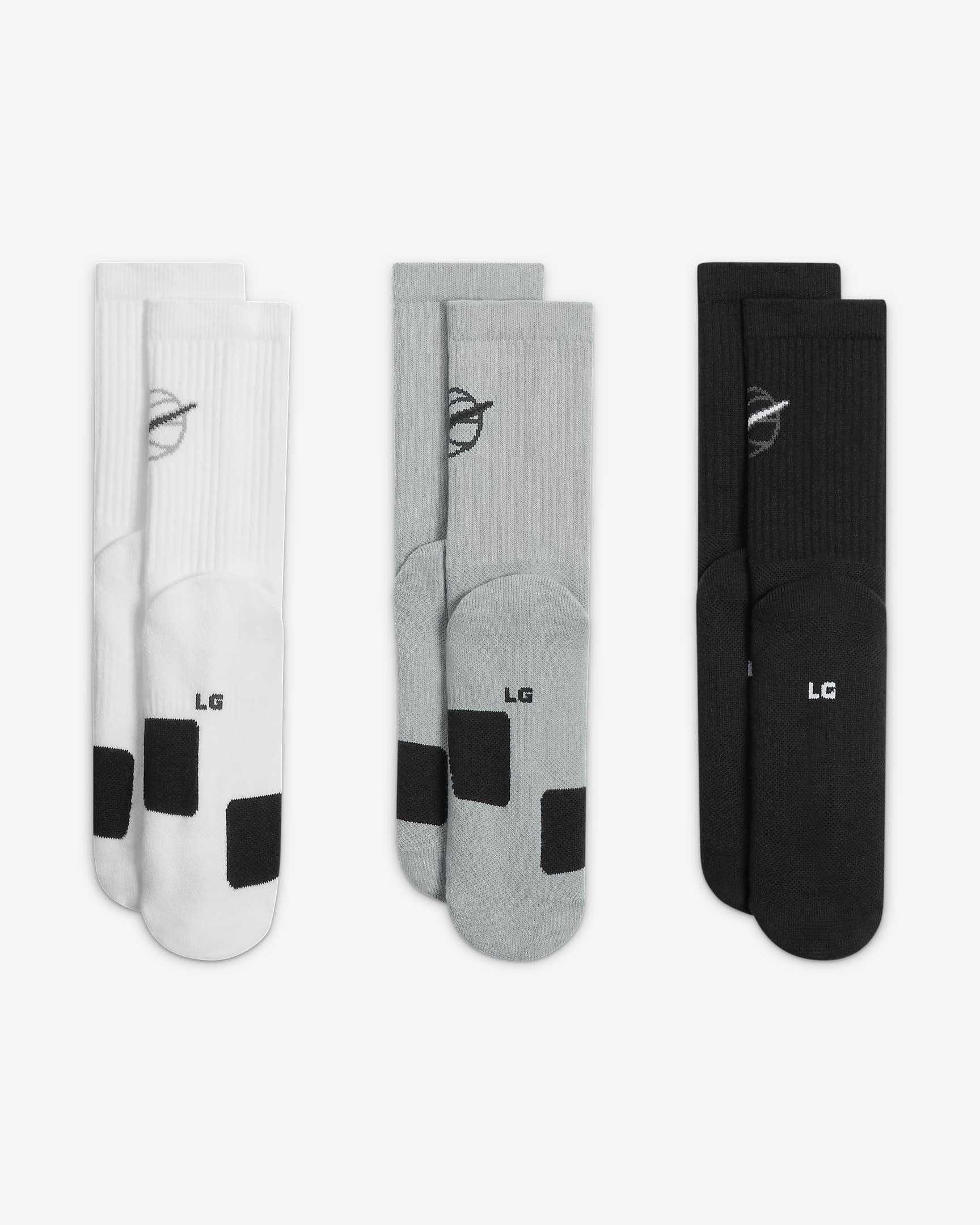 Носки Nike Everyday Crew Basketball Socks! Новые с бирками! Оригинал!