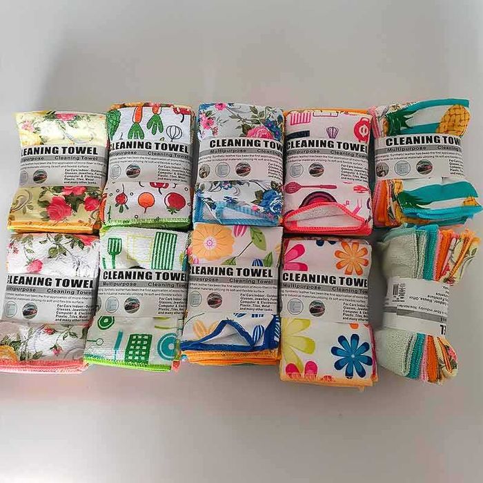 Комплект от 6 бр микрофибърни кърпи за почистване