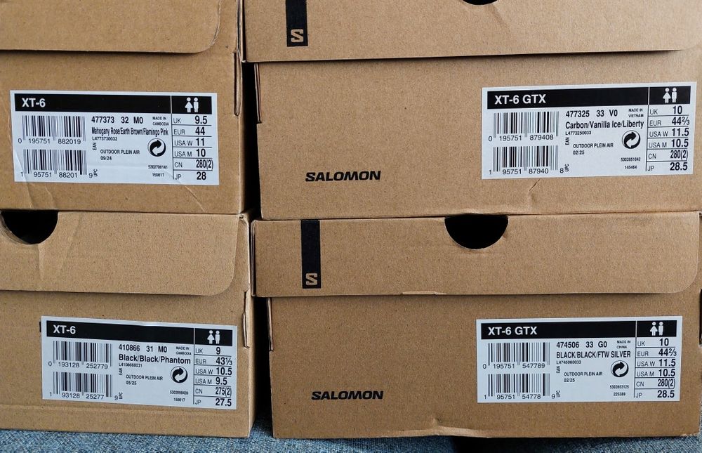 Adidasi Salomon S-Lab XT-6/ XT-6 GTX. Mas 41, 43, 44, 45