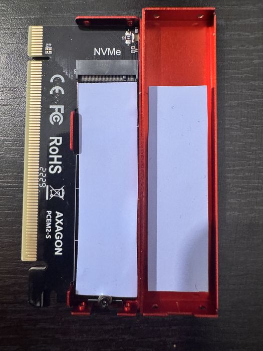 Adaptor PCIe - NVMe M.2 AXAGON PCEM2-S