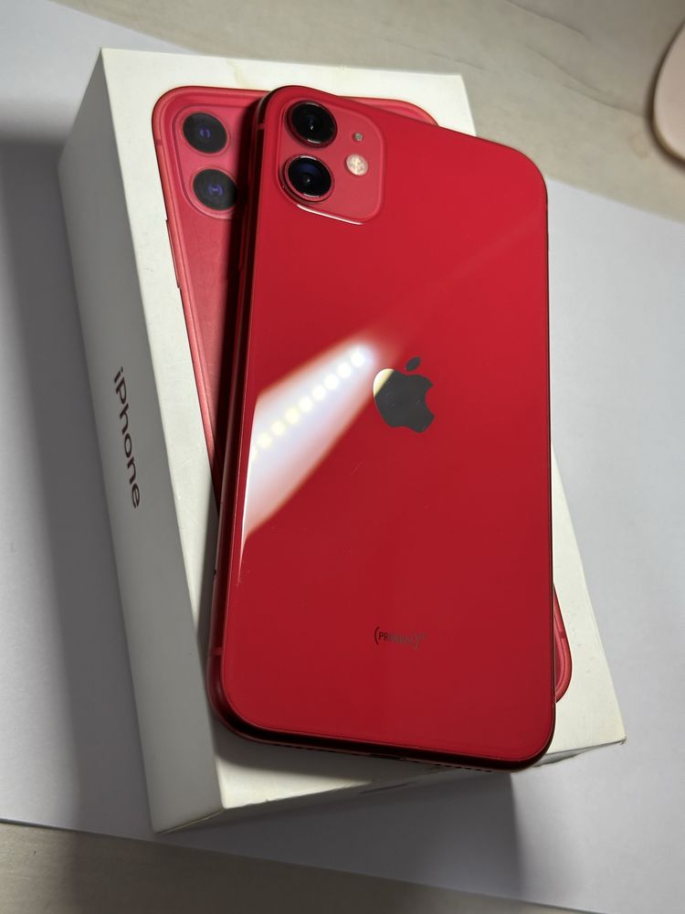 iPhone 11, 64 гб, red edition