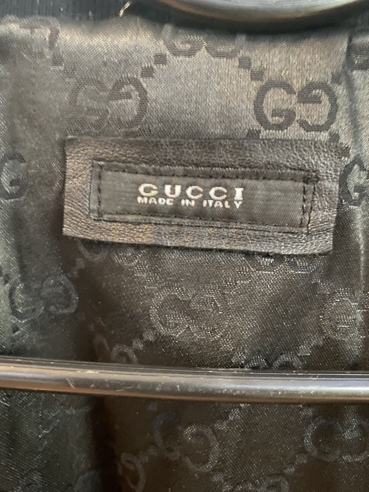 Geaca Gucci din piele naturala