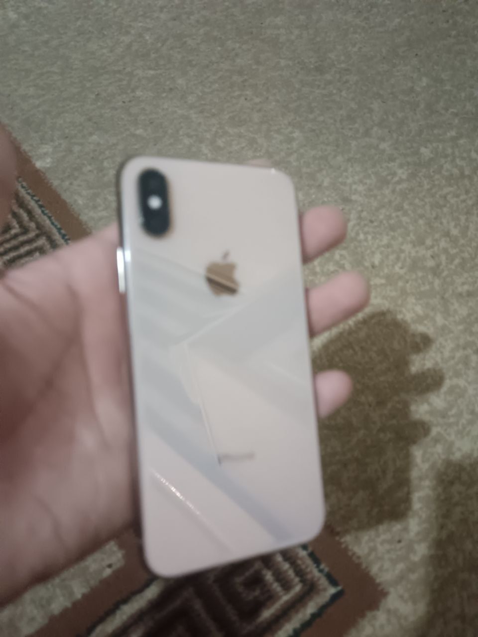 Iphone xs gold face tru ton bor