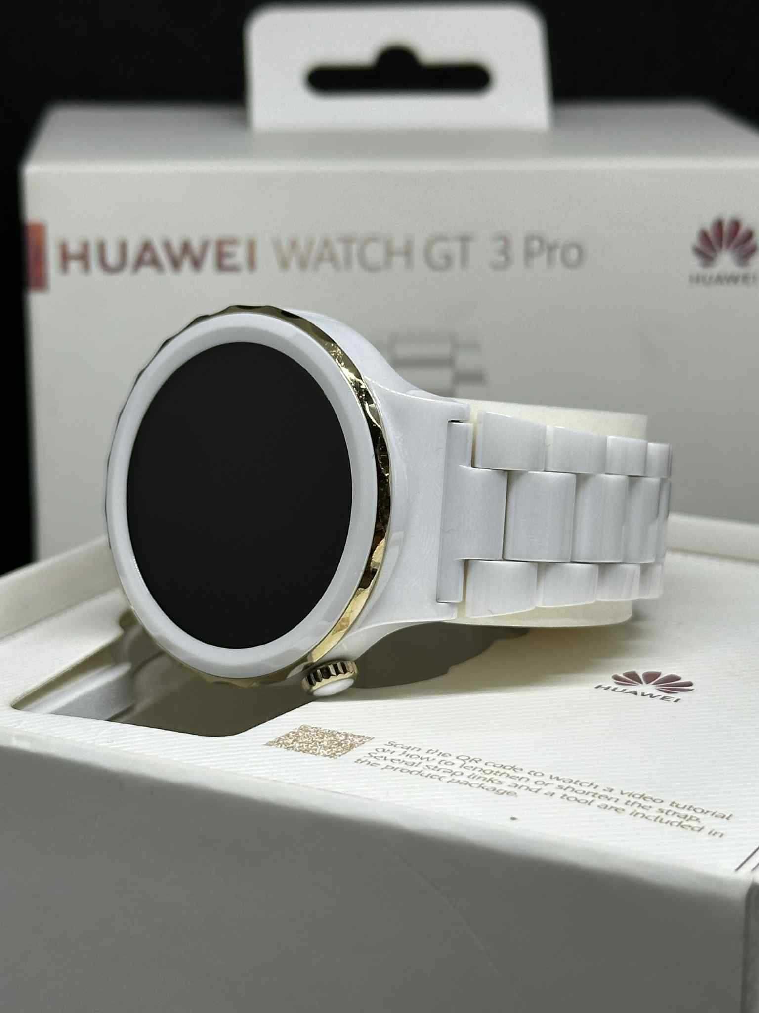 Смарт часовник Huawei Watch GT 3 Pro Ceramic / Перфектен
