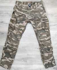 Pantaloni moto kevlar, army/cargo, Seca, W33