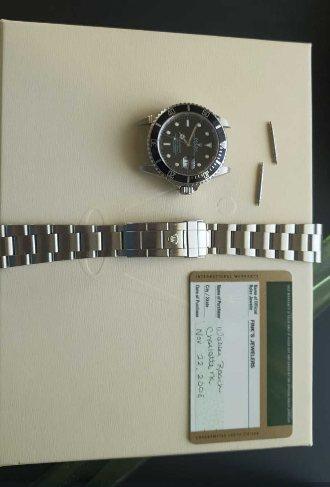 Rolex Submariner 16610 RRR 2008