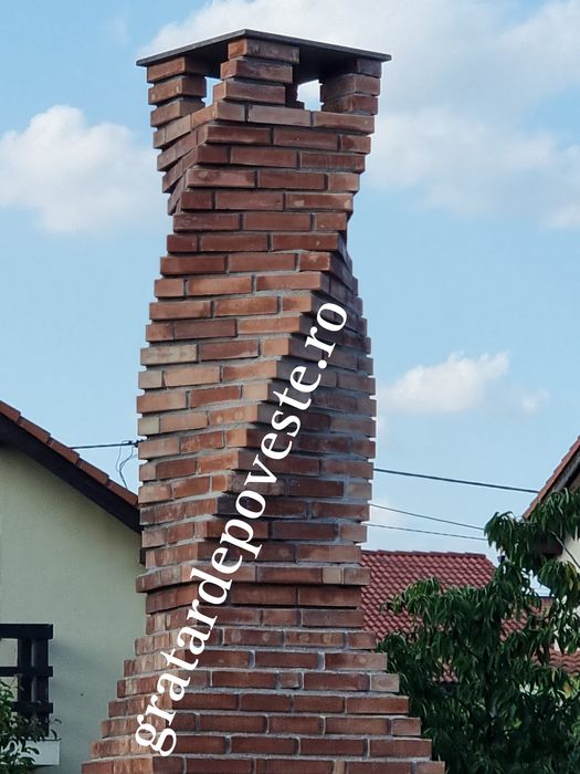 Gratar curte din caramida