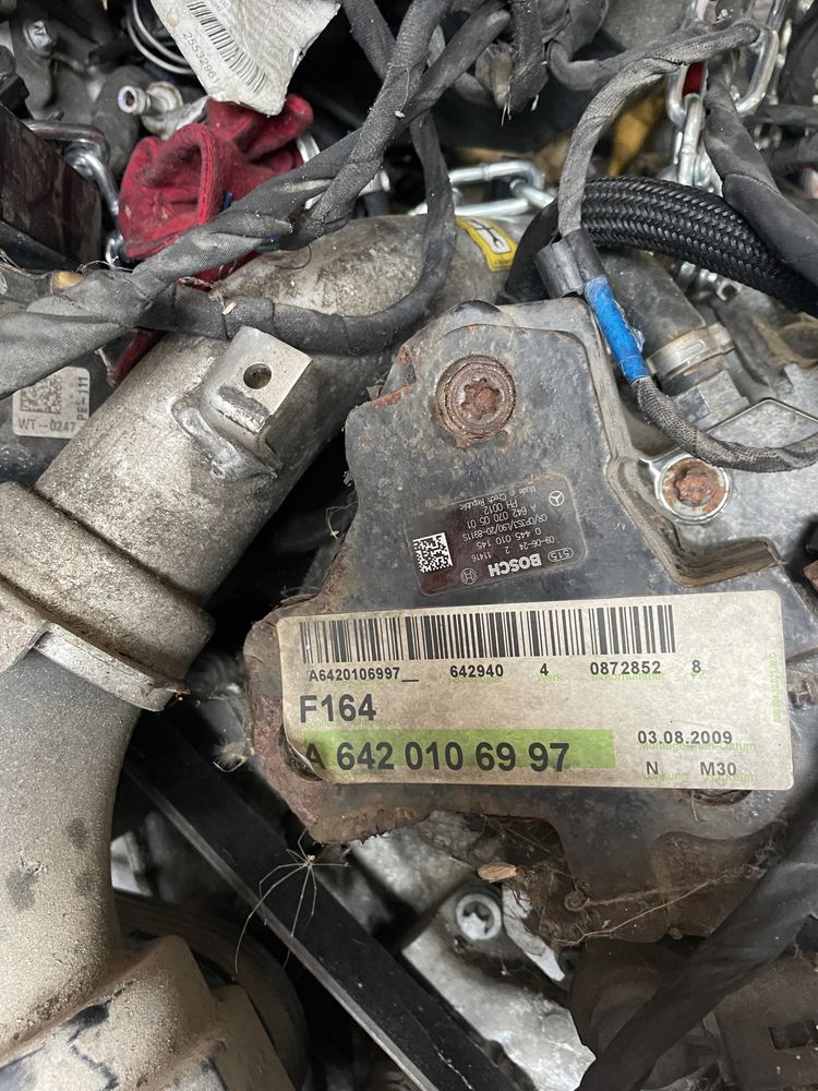 Mercedes ML 350 cdi w164 face на части 642940