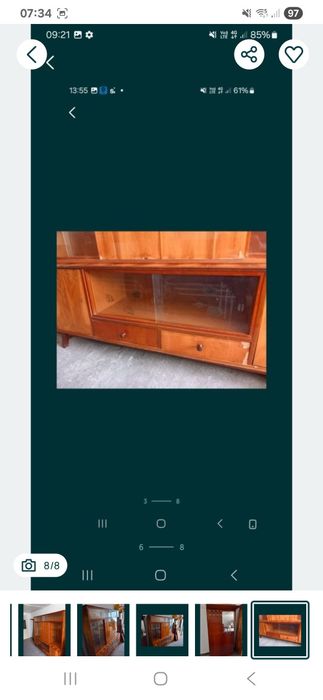 Vitrina vitange si cuier .