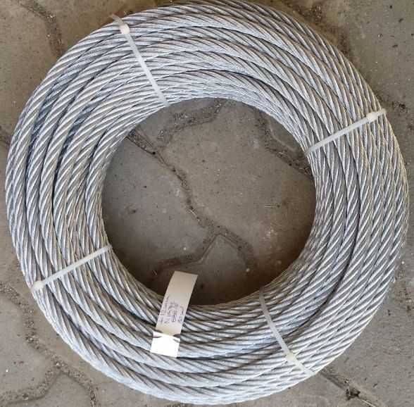 Cablu otel zincat rola 100m 4mm 5mm 6mm 8 mm 10 mm 12 mm sufa metalica