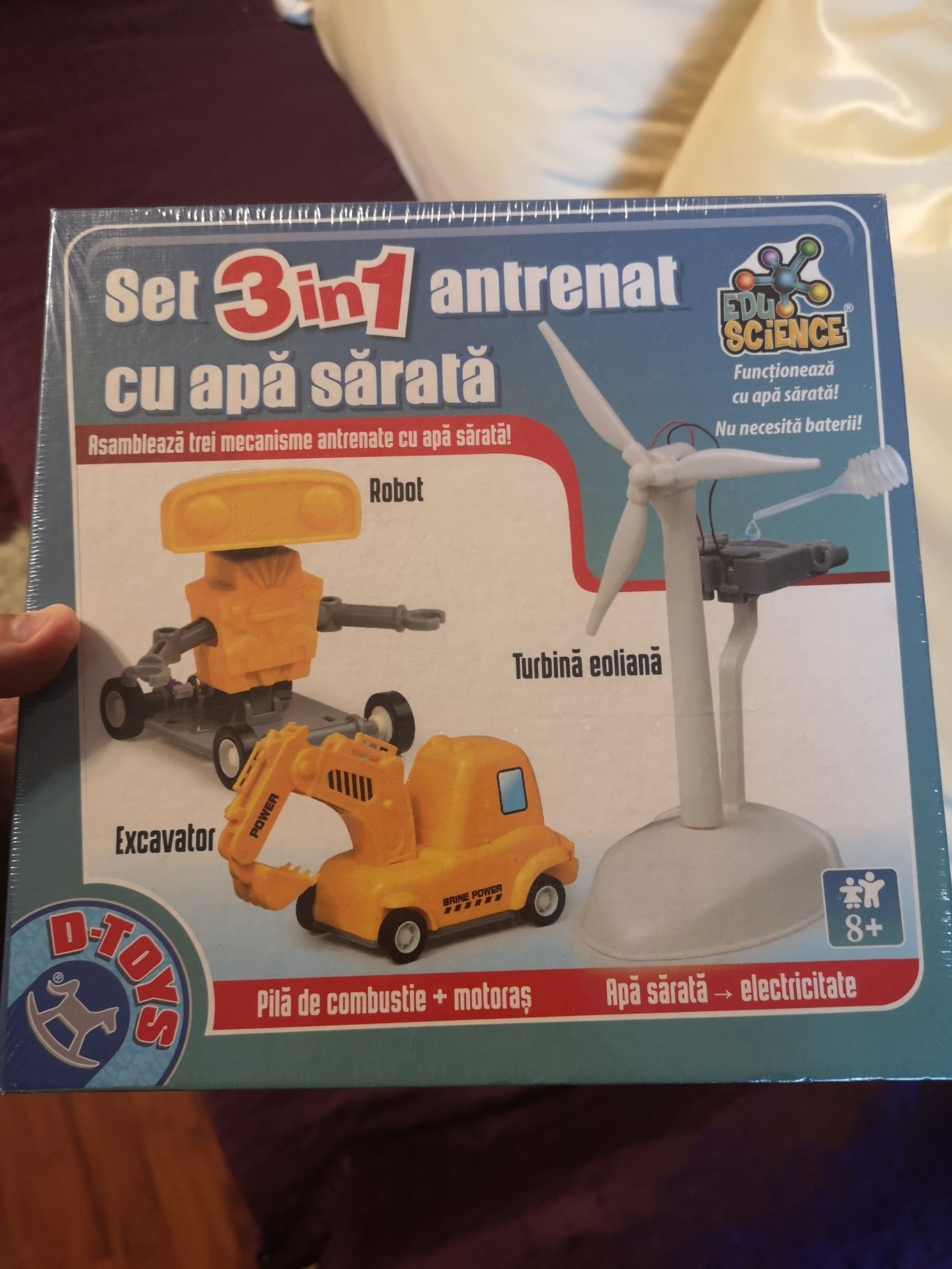 Set D-Toys 3 in 1 antrenat cu apa sarata