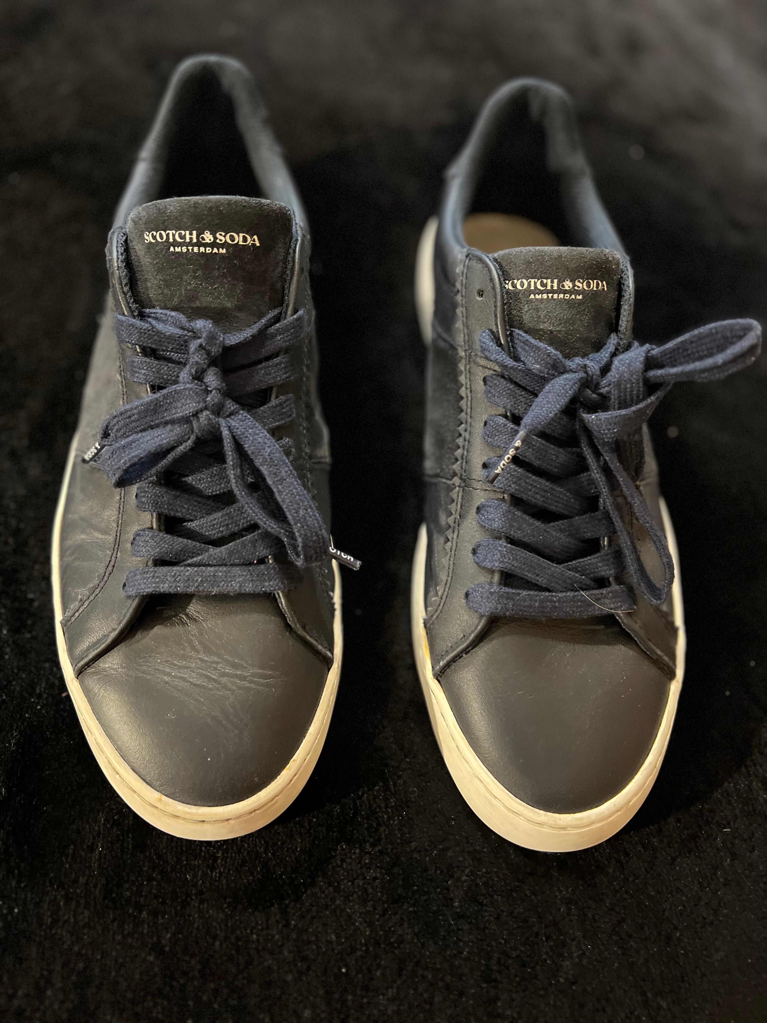 Scotch & Soda  мъжки сникърси размер EU 43, UK 8.5, US 9 1/2, ест.кожа