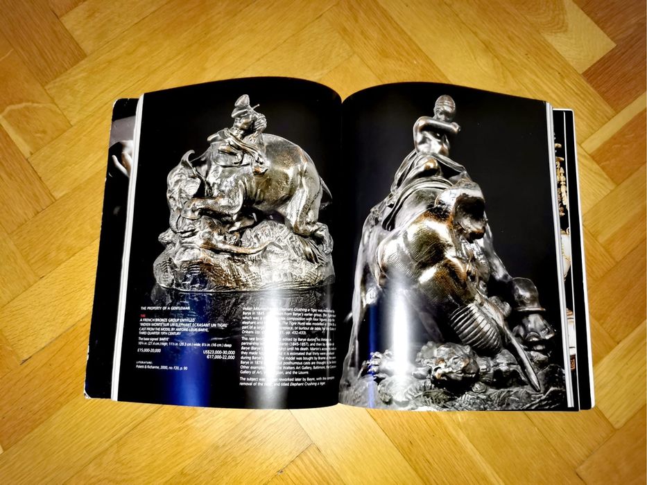 Каталог книга на търг Кристи  Лондон за разпродажба аукционен   !