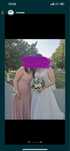 Vand rochie de mireasa ivory cu alb