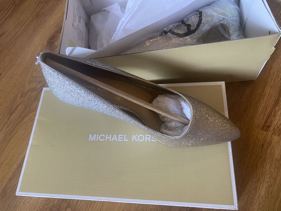Дамски обувки MICHAEL KORS 35.5 / токче 8см НОВИ!!!