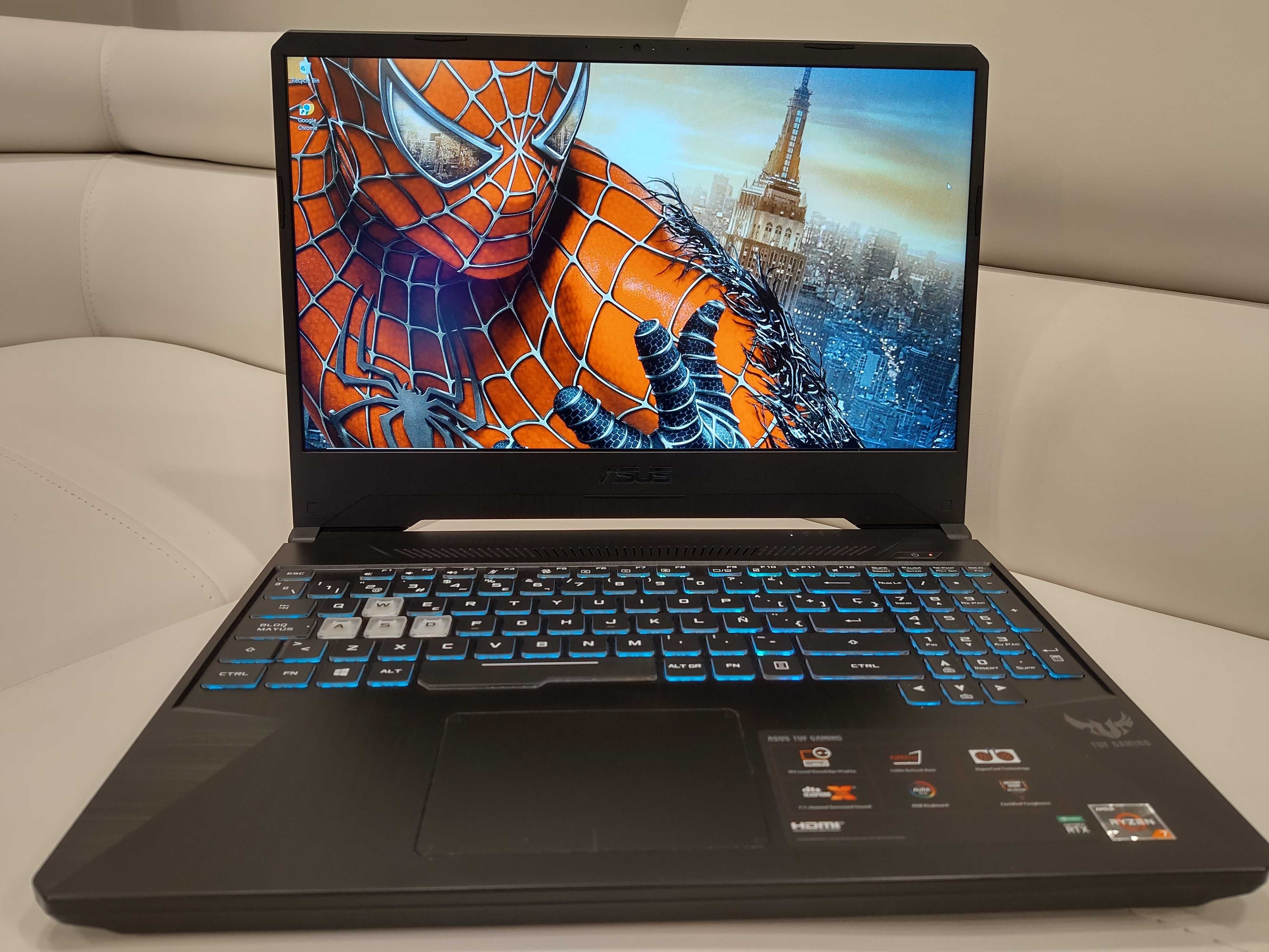 Laptop gaming nou Asus TUF ,AMD Ryzen 7, ssd 1 TB, ram 32 GB, RTX 2060