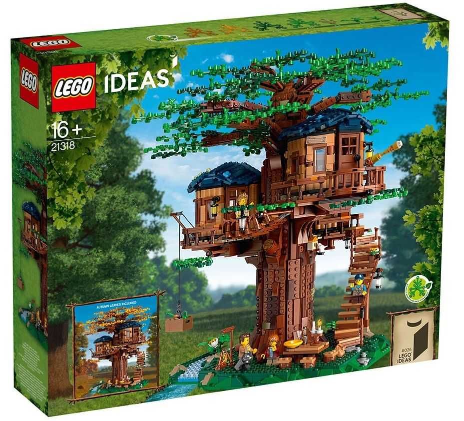 НОВО LEGO Ideas Дървесна къща 21318