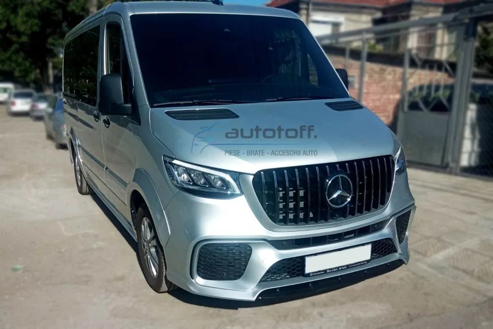 Pachet exterior compatibil cu Mercedes Sprinter W907 W910 (2018+) 63 AMG Design