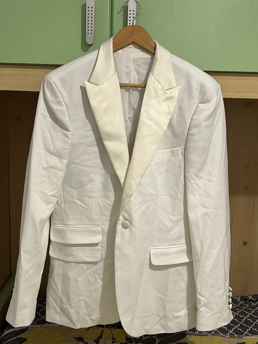 Sacou Topman Crem/Alb