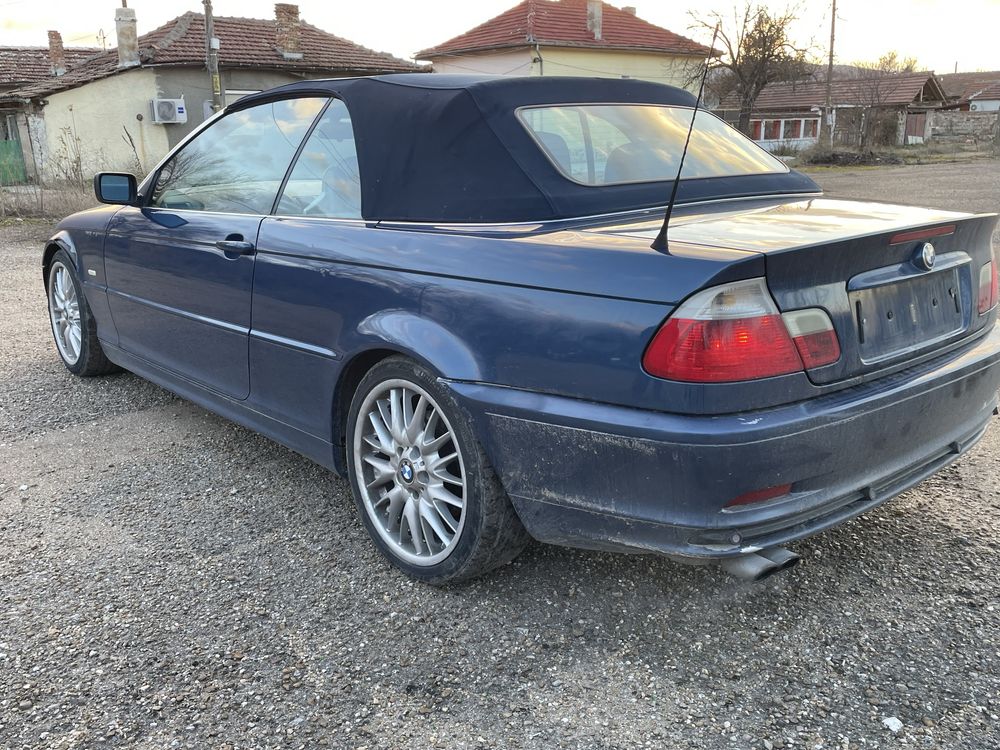 BMW E46 320 кабрио НА ЧАСТИ