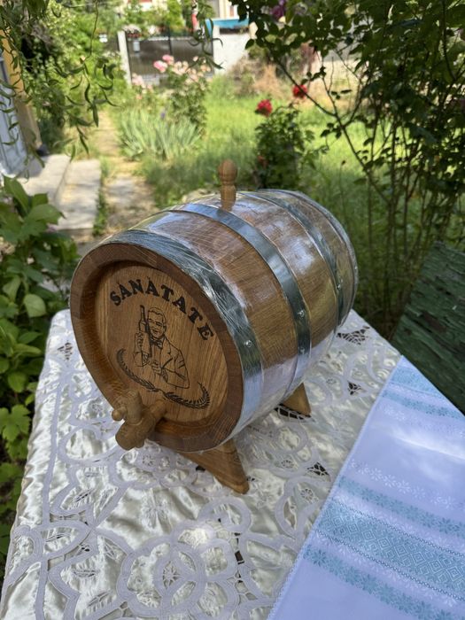 Butoaie din stejar uscat eco ideal cadou