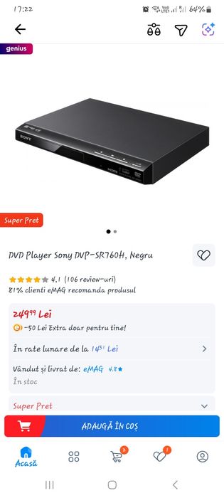 DVD  Player SONY
