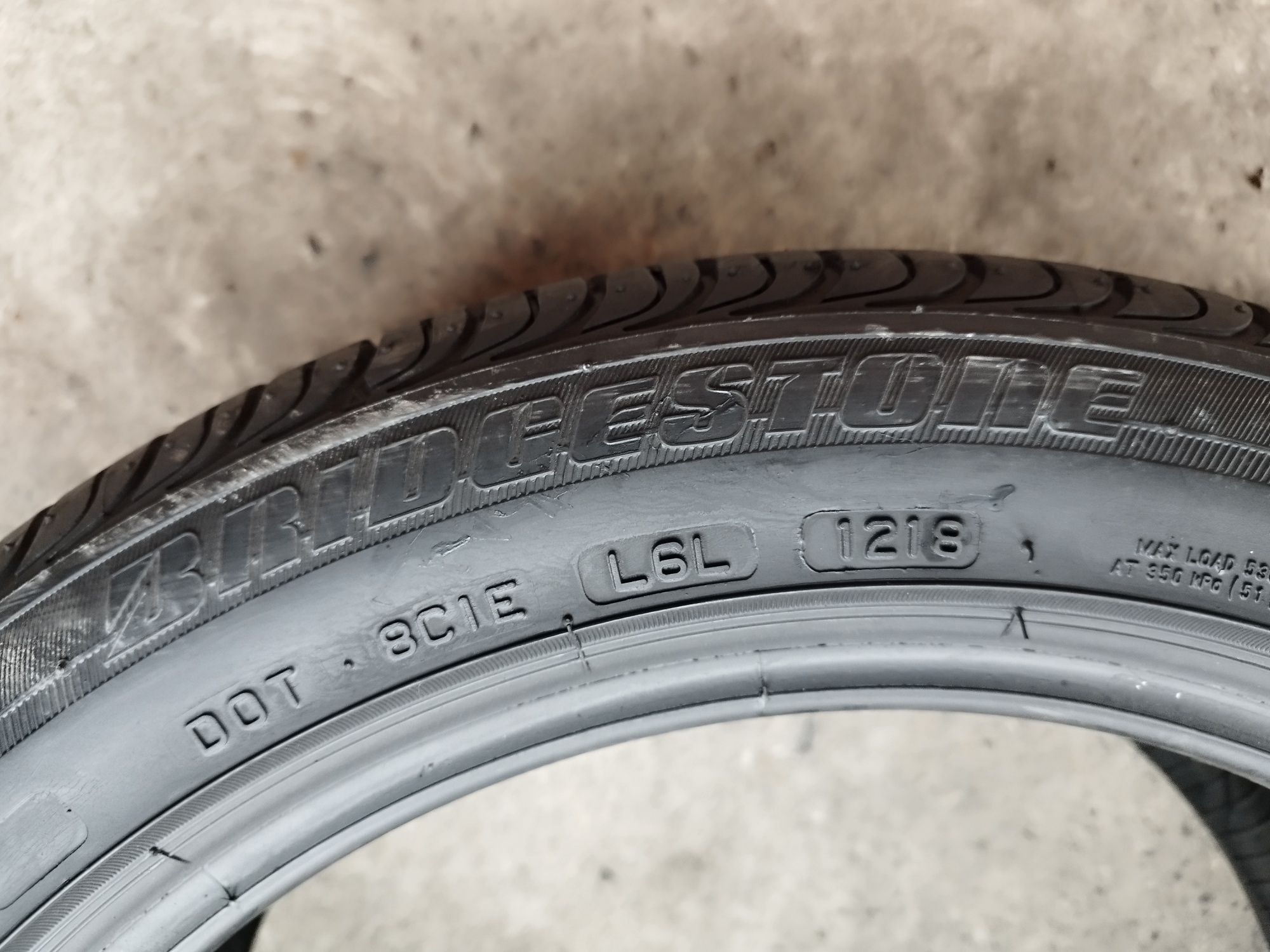 4 anvelope de vară (ca noi) Bridgestone Turanza 215/45/16,dot 2018