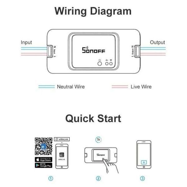 SONOFF Basic R3 WiFi DIY - Интернет ключ/прекъсвач