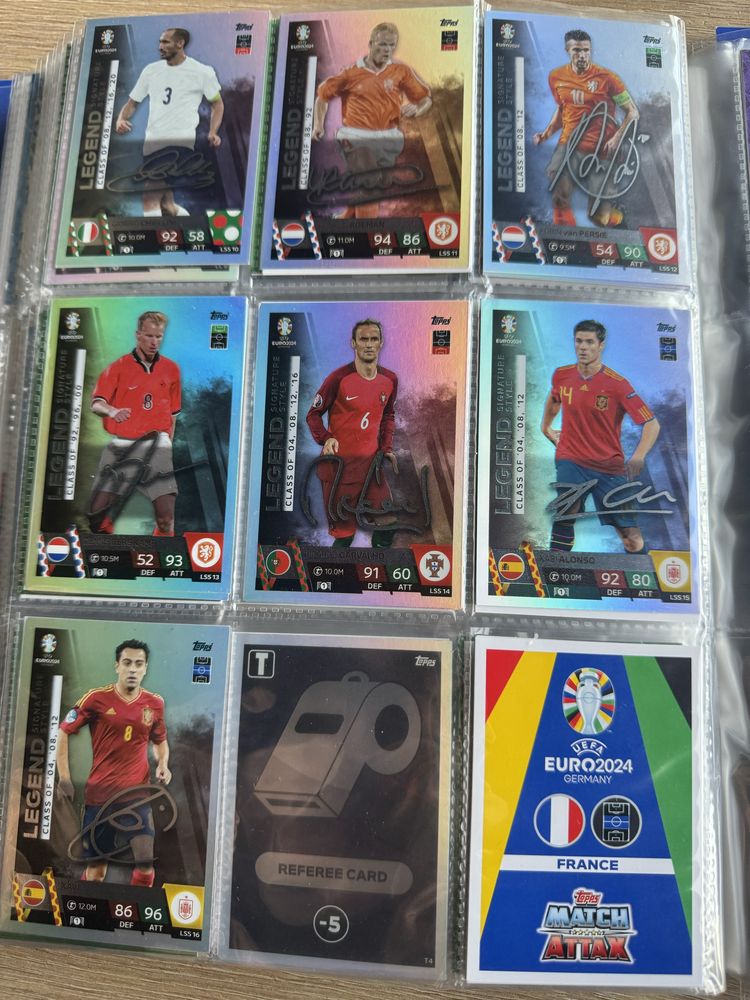 Match Attax Euro 2024 Колекционерски Карти/На бройка