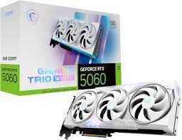 Видеокарта MSI GeForce RTX 5060 GAMING TRIO WHITE