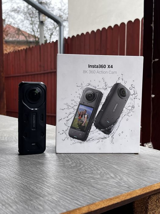 Insta360 X4 camera video 360 8K